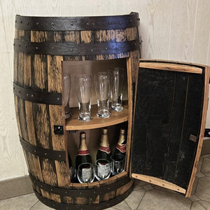 Barrel Wine Cabinets