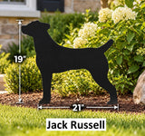 Amish Handmade Dog Silhouettes - Garden Stake - Gift - Lawn Art - Wildlife Decor - Backyard - Outdoor Decoration - Dog Lovers - Yard Decor
