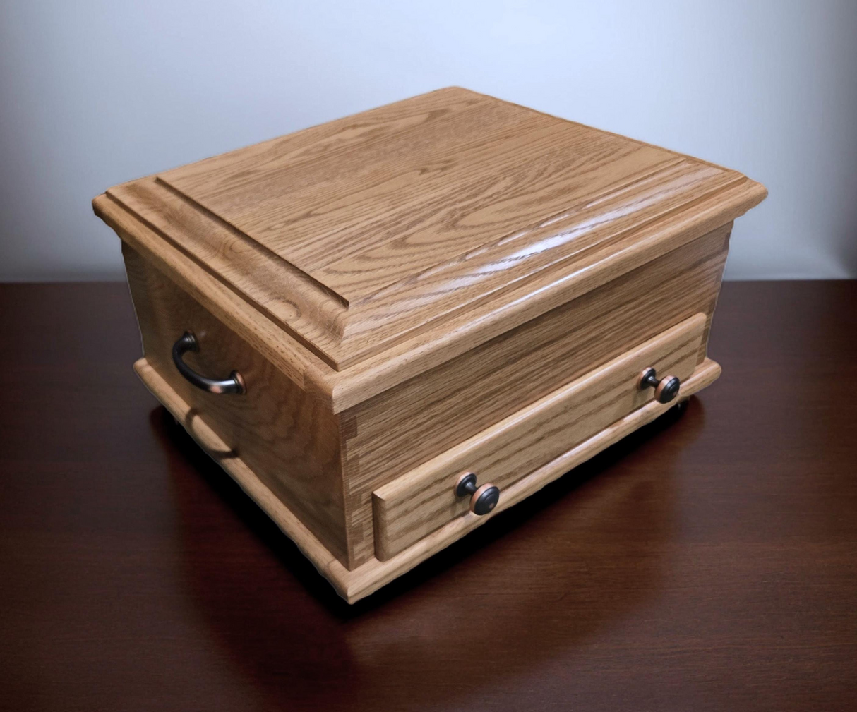 X-Large Amish Handmade Jewelry Box - Storage Box - Jewelry Organizer - Rustic - Keepsake Box - Jewelry Box with Drawer - Exquisite - Display