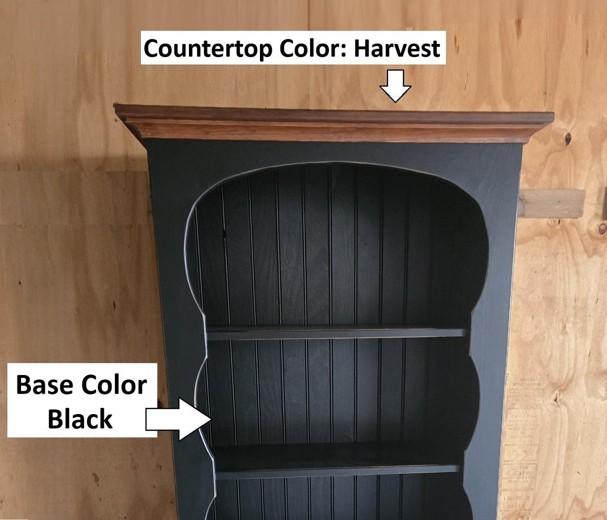 Amish Handmade Pine Bookcase: Rustic Home Organizer