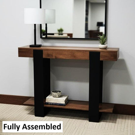 Amish Handmade Console Table - Furniture - Office Table - Home Décor - Farmhouse - Country Decor - Primitive - Living Room Table - Organizer
