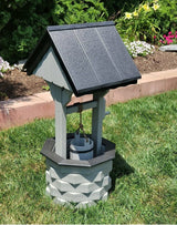 Garden Wishing Well- Yard Wishing Well - Poly - Amish Handmade