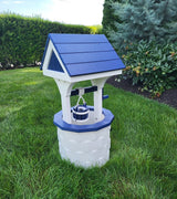 Garden Wishing Well- Yard Wishing Well - Poly - Amish Handmade
