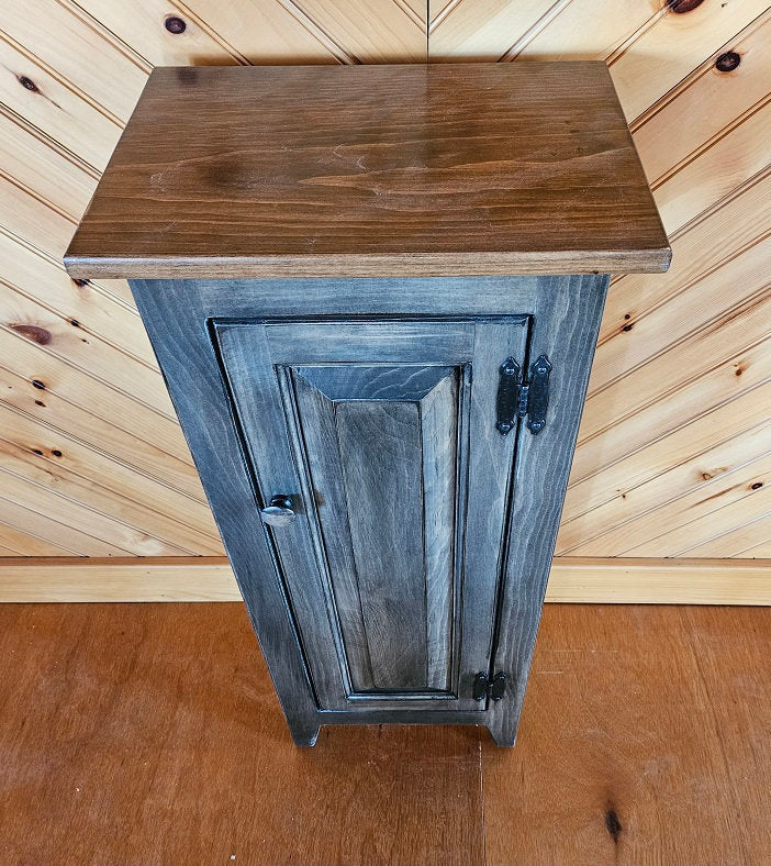 Pantry Cabinet - Amish Furniture - Primitive Jelly Cabinet - Kitchen - Rustic Chimney Cabinet - Home Décor- Amish Handmade - Rustic Cupboard