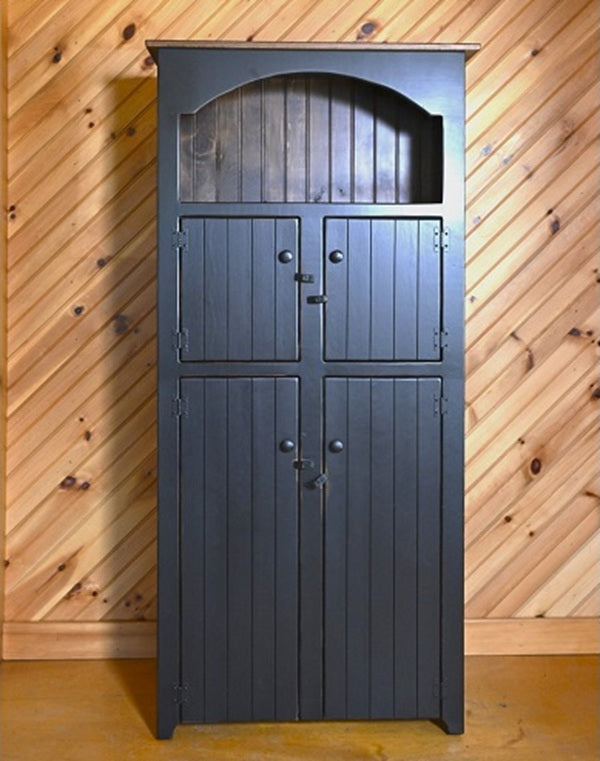 Amish Handmade Pantry Cabinet - Multipurpose Cabinet - Farmhouse - Primitive Jelly Cabinet - Cupboard - Storage - Rustic - Case Goods - Home