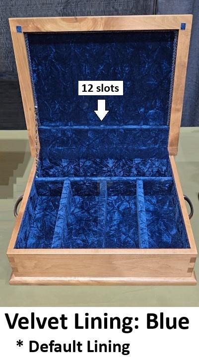 X-Large Amish Handmade Silverware Box - Storage Box - Silverware Organizer - Rustic - Keepsake Box - Kitchen Utensils - Dining - Display