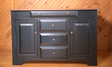 Kitchen Island - Amish Handmade - Multipurpose Cabinet - Primitive - Storage - Kitchen Cabinet - Rustic- Case Goods - Home - Fully Assembled
