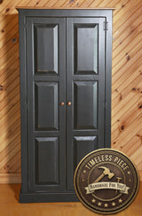 Amish Handmade Pantry Cabinet - Large Jelly Cabinet - Multipurpose Cabinet - Farmhouse - Cupboard - Storage - Rustic - Case Goods - Home