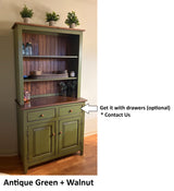 Amish Handmade Bookcase Cabinet - Large Cabinet - Multipurpose Cabinet - Farmhouse -Organizer - Storage - Rustic - Case Goods - Home Decor
