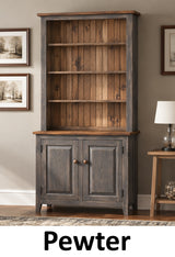 Amish Handmade Bookcase Cabinet - Large Cabinet - Multipurpose Cabinet - Farmhouse -Organizer - Storage - Rustic - Case Goods - Home Decor
