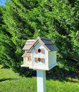 Purple Martin Amish Handmade Bird House With 6 Nesting Compartments