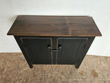 2 Door Cabinet - Fully Assembled - TV Stand - Primitive - Storage - TV Cabinet - Home Décor- Amish Handmade - Multipurpose Cabinet - Rustic