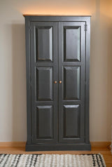 Farmhouse Furniture Bookshelf Cabinet Wooden Hall Cabinet 2 Door Cabinet Bookcase Adjustable Shelf Cabinet Furniture Vintage Cabinet Antique