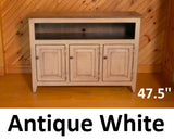 2 Door Cabinet - Fully Assembled - TV Stand - Primitive - Storage - TV Cabinet - Home Décor- Amish Handmade - Multipurpose Cabinet - Rustic