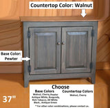 2 Door Cabinet - Fully Assembled - TV Stand - Primitive - Storage - TV Cabinet - Home Décor- Amish Handmade - Multipurpose Cabinet - Rustic