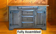 Kitchen Island - Amish Handmade - Multipurpose Cabinet - Primitive - Storage - Kitchen Cabinet - Rustic- Case Goods - Home - Fully Assembled
