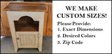 Shelf Stand - Fully Assembled - Furniture - Home Décor - Nightstand - Living - Book Shelf - Amish Handmade - Fireplace - Bathroom Cabinet