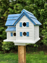 Purple Martin Amish Handmade Bird House With 6 Nesting Compartments