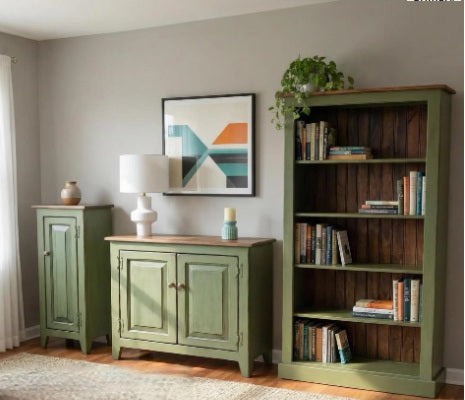 Room Designed Antique Green