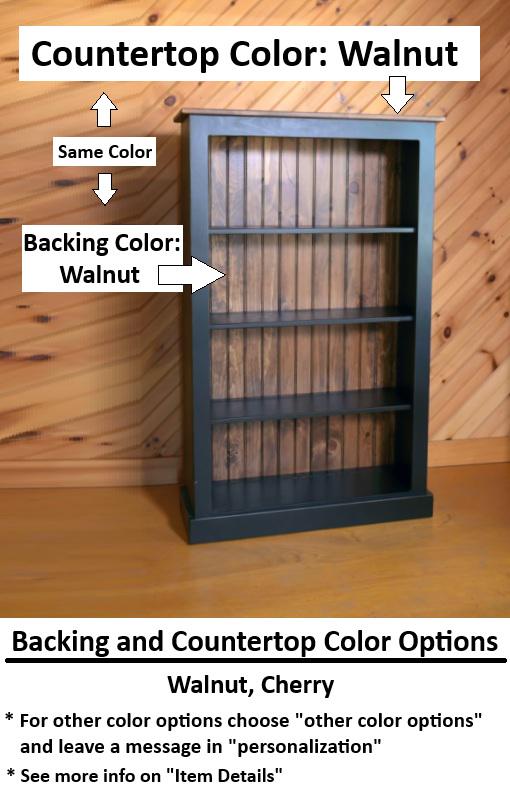 Bookshelf Amish Handmade Furniture Rustic Bookcase Organizer Shelf Bookcase Decor Home Furniture Rustic Book Shelf Unique Furniture Antique