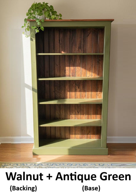 Bookshelf Amish Handmade Furniture Rustic Bookcase Organizer Shelf Bookcase Decor Home Furniture Rustic Book Shelf Unique Furniture Antique