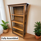 Bookshelf Amish Handmade Furniture Rustic Bookcase Organizer Shelf Bookcase Decor Home Furniture Rustic Book Shelf Unique Furniture Antique