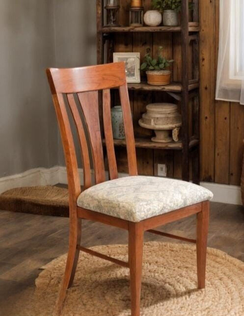 Dining Chair Set Amish Handmade Furniture Farmhouse Furniture Rustic Chair Vintage Cushions Upholstered Backrest Chair For Living Room