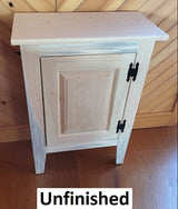 Handmade Cabinet - Amish Furniture - Nightstand - Home Décor - Primitive Cabinet - Fireplace Cabinet - Bathroom Cabinet - Kitchen Cabinet