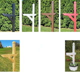 Amish Mailbox - Handmade - Dutch Barn Style - Wooden - Color Options