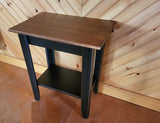 End table - Fully Assembled - Home - Nightstand - Furniture - Amish Handmade- Nightstand - Fireplace - Bathroom Cabinet - Country Decor