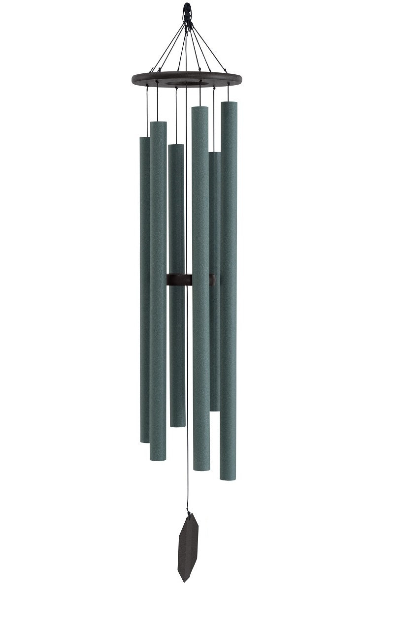 38"-56" Wind Chimes Amish Handmade - Soothing - Deep Tone - Sound Healing - Outdoor Decor - Aluminum Tubes- Wind Bells - Meditation - Nature