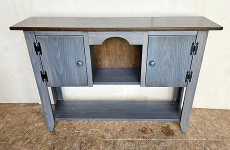 2 Door Cabinet - Fully Assembled - Sideboard - TV Stand - Primitive - Storage - Home Décor - Amish Handmade - Multipurpose Cabinet - Rustic
