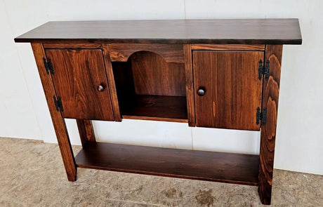 2 Door Cabinet - Fully Assembled - Sideboard - TV Stand - Primitive - Storage - Home Décor - Amish Handmade - Multipurpose Cabinet - Rustic