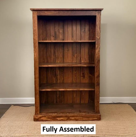 Bookshelf Amish Handmade Furniture Rustic Bookcase Organizer Shelf Bookcase Decor Home Furniture Rustic Book Shelf Unique Furniture Antique