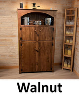 Amish Handmade Pantry Cabinet - Multipurpose Cabinet - Farmhouse - Primitive Jelly Cabinet - Cupboard - Storage - Rustic - Case Goods - Home