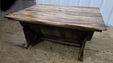 Whiskey Barrel Coffee Table - Amish Handmade - Table with Storage - Furniture - Lift Top Table - Barrel - Wine Barrel Whiskey Odor - Rustic