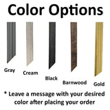 Canvas - Picture Frame - Wall Art - Wooden Frame - Framed Antique Print - Amish Handmade - Farmhouse Decor - Housewarming Gift -Choose Color