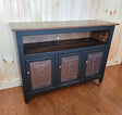 TV Stand - 3 Door Cabinet - Primitive - Storage - TV Cabinet - Amish Handmade - Multipurpose Cabinet - Rustic - Case Goods - Fully Assembled