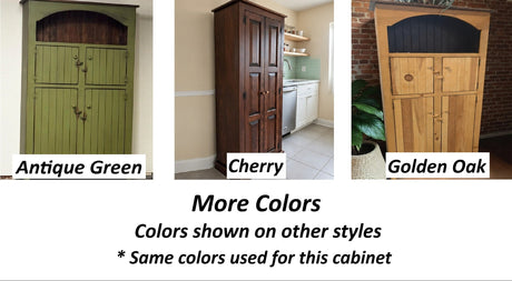 Large Amish Handmade Corner Cabinet - Multipurpose Cabinet - Farmhouse- Primitive Jelly Cabinet- Cupboard- Amish Furniture- Case Goods- Home