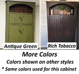 Large Amish Handmade Corner Cabinet - Multipurpose Cabinet - Farmhouse- Primitive Jelly Cabinet- Cupboard- Amish Furniture- Case Goods- Home