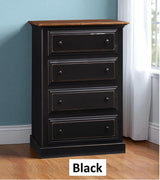 Amish Handmade Farmhouse Dresser: Solid Poplar Wood, Customizable Colors