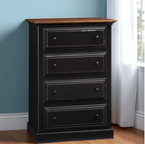 Amish Handmade Farmhouse Dresser: Solid Poplar Wood, Customizable Colors