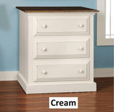 Amish Handmade Farmhouse Dresser: Solid Poplar Wood, Customizable Colors
