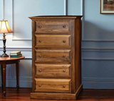 Amish Handmade Farmhouse Dresser: Solid Poplar Wood, Customizable Colors