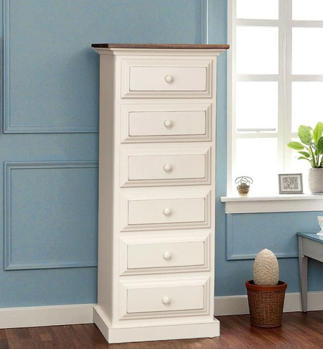 Amish Handmade Farmhouse Dresser: Solid Poplar Wood, Customizable Colors