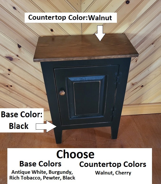 Handmade Cabinet - Amish Furniture - Nightstand - Home Décor - Primitive Cabinet - Fireplace Cabinet - Bathroom Cabinet - Kitchen Cabinet