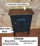 Handmade Cabinet - Amish Furniture - Nightstand - Home Décor - Primitive Cabinet - Fireplace Cabinet - Bathroom Cabinet - Kitchen Cabinet