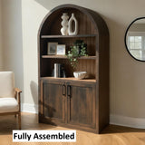 Bookcase - Amish Handmade Bookshelf - Farmhouse - Organizer - Cupboard - Wooden - Rustic - Case Goods - Home - Multipurpose Cabinet -Shelves