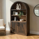 Bookcase - Amish Handmade Bookshelf - Farmhouse - Organizer - Cupboard - Wooden - Rustic - Case Goods - Home - Multipurpose Cabinet -Shelves