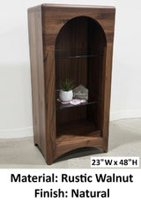 Bookcase - Amish Handmade Bookshelf - Farmhouse - Organizer - Cupboard - Wooden - Rustic - Case Goods - Home - Multipurpose Cabinet -Shelves